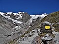 Die Quellen der Lys liegen am Lysgletscher im Bergmassiv der Monte Rosa