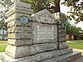 Located in downtown Monroe, the monument commemorates Kentuckians who died during the battle.