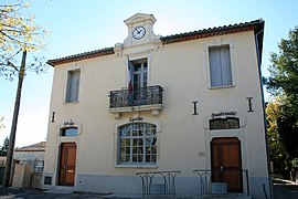 The town hall in Saint-Vincent-de-Barbeyrargues