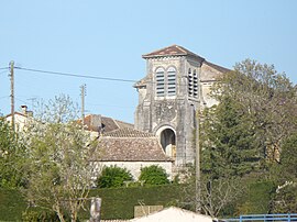 The church in Saint-Aubin-de-Cadelech
