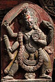 Image 48Vishnu holding his legendary sword Nandaka (from List of mythological objects)