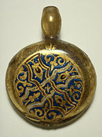 13th-century bottle, Syria, likely used for perfume