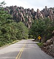 Road to Chiricahua National Monument
