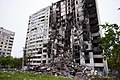 Russian bombing of residential buildings in Kharkiv (Kharkiv Oblast), May 29, 2022