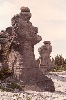 Monoliths on Niapiskau Island