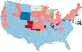 1940 House election results map