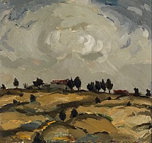 Autumn Landscape with Clouds, 1917