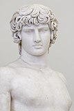 Statue of Antinous Farnese (130–137 AD) as an example of the Main type.