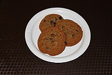 Commercial oatmeal raisin cookies from Archway Cookies