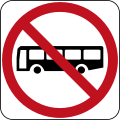 (R6-10-1) No Buses