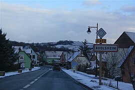 Avolsheim in winter