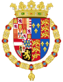 Wappen Philipp II. (König von England und Irland) 1556–1558
