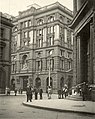 The Colonial Mutual Association Building in Sydney, corner of George and Wynyard Streets, circa 1900s.