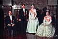 Image 21From left to right, Japanese Emperor Hirohito, Crown Prince Akihito, Crown Princess Michiko and Empress Nagako, 1959 (from Monarch)