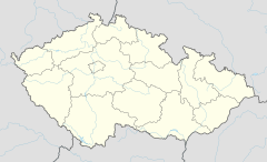 Vltavská is located in Czech Republic
