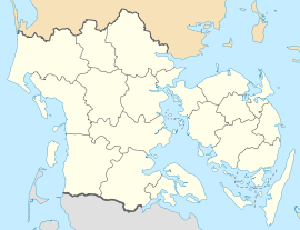 Middelfart is located in Region of Southern Denmark