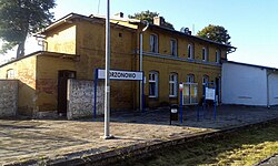 Train station in Drzonowo