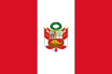 Flag of Peruvian resistance movement in the War of the Pacific