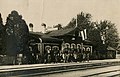 Kohtla railway station, destroyed in WWII