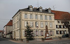 The town hall in Lixheim