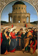The Marriage of the Virgin by Raphael, c. 1504