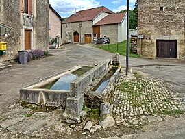 The fountain in Mont-le-Vernois
