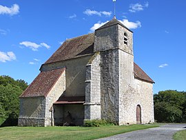 The church in Nesle-la-Reposte