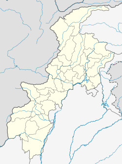 Location of the city of Kohat within Khyber Pakhtunkhwa and Pakistan