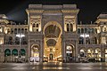 Galleria Vittorio Emanuele II, located in Milan, Italy. Opened in 1870