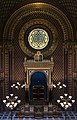 The ark of the 19th century Spanish Synagogue of Prague, Czech Republic