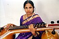 Saraswati veena, the calabash resonator is not always functional but it is kept in place because of the balancing effect.[44]