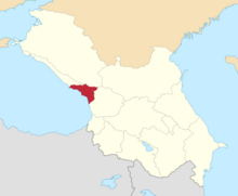 The Sukhumi okrug in the Caucasus Viceroyalty