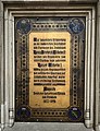 Gedenktafel im Dom für die Hohenzollern