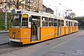 Auf diesen Gelenktriebwagen der Budapester Straßenbahn basieren die ab 1971 für die Földalatti beschafften Züge