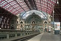 Antwerp, central station from platform 4