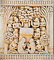 Image 53King Bimbisara of Magadha visits the Bamboo Garden (Venuvana) in Rajagriha; artwork from Sanchi. (from History of gardening)