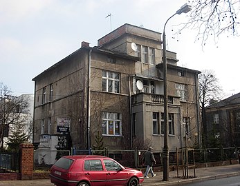 View from Markwarta street before demolition