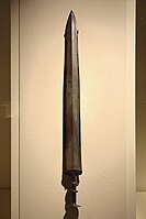 Eastern Zhou bronze sword excavated from Changsa, Hunan