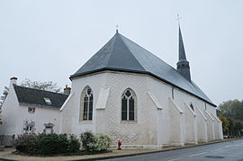 The church in Chanteau