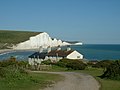Image 5The Seven Sisters chalk cliffs to the east of Seaford (from Seaford, East Sussex)