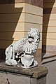 Marble lion from Ujazdów Castle by anonymous Italian sculptor, 1630s, Drottningholm Palace