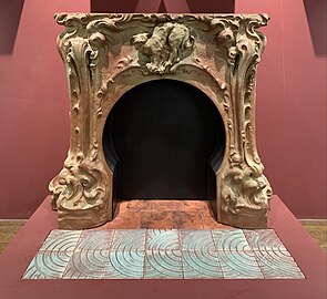 Fireplace mantel, attributed to Émile Müller (c. 1904), Museum of Decorative Arts, Paris