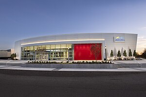 Das Gateway Center Arena im November 2019