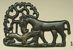 Horse attacked by tiger, Ordos, 4th-1st century BCE[62]