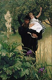 James Tissot, The Widower, 1876