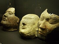 Later masks, dated to the 5th-6th century.