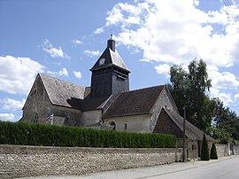 The church in Magny-Fouchard