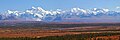 Mt. Hayes and the eastern Alaska Range mountains, as seen from the Denali Highway, L→R: Mt. Balchen, Mt. Hayes, Moby Dick, Mt. Shand