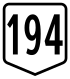 Route 194 shield