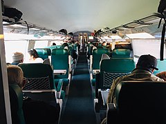 View of second-class seats